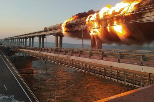 UTX rəisi Ukrayna xüsusi xidmət orqanlarının Krım körpüsünün partladılmasında əli olmasına işarə edib