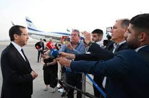 Президент Израиля Ицхак Герцог сегодня прибывает в Азербайджан