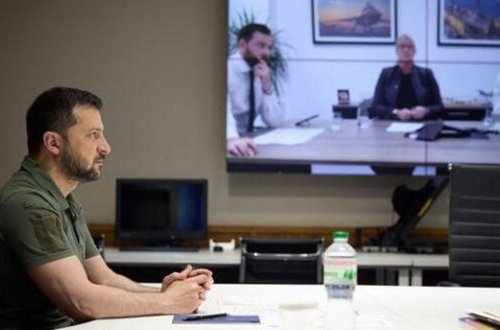 Zelenski Böyük Britaniyanın BAE Systems müdafiə şirkətinin nümayəndələri ilə görüşüb