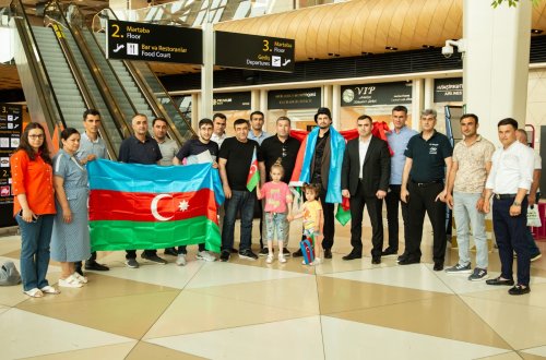 Daha bir qazimiz sağalaraq Vətənə geri dönüb