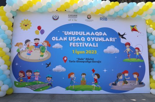 “Unudulmaqda olan uşaq oyunları” festivalı keçirilib