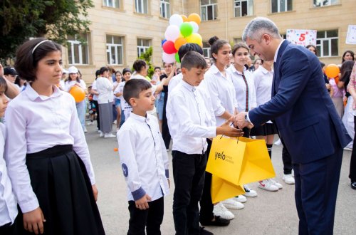 День Защиты Детей был отмечен в Гяндже с поддержкой Yelo Bank