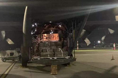 Moldovaya 6 təyyarə dolusu silah və sursat göndərib