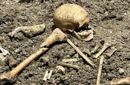 Şuşa həbsxanasının ərazisində kütləvi məzarlıq aşkarlanıb - FOTO