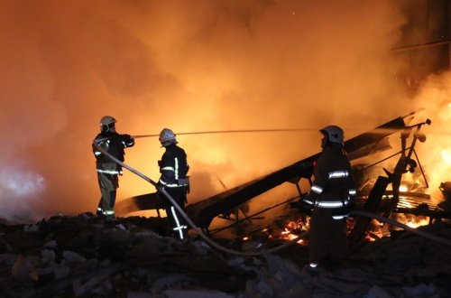Rusiya Dnepr yaxınlığına zərbə endirib, yaralananlar var