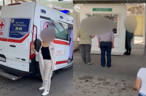 Qarabağın erməni sakinləri “Laçın” sərhəd-buraxılış məntəqəsindən sərbəst keçirlər - VİDEO