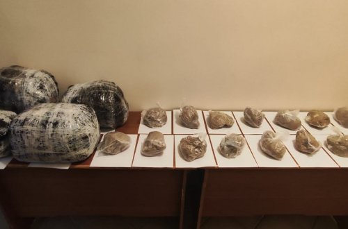 İrandan Naxçıvana 31 kq narkotik keçirilməsinin qarşısı alınıb
