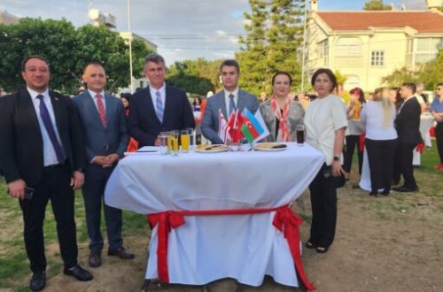 Şimali Kiprdə Ulu Öndərin 100 illiyi və Müstəqillik Gününə həsr olunmuş tədbir keçirilib – FOTOLAR