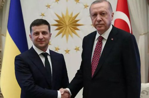 SON DƏQİQƏ: Türkiyə prezidenti Ərdoğan Zelinski ilə görüşüb