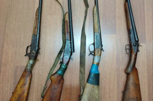 Zərdab sakinlərindən ov tüfəngləri götürüldü