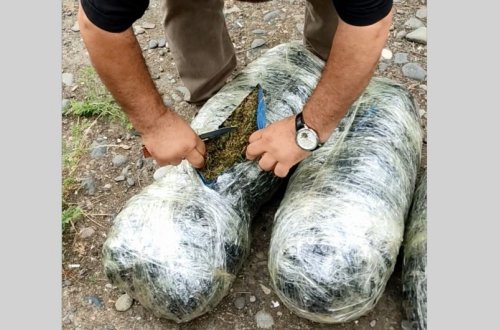 Sabirabadda İran vətəndaşına narkokuryerlik etməkdə şübhəli bilinənlər saxlanılıb