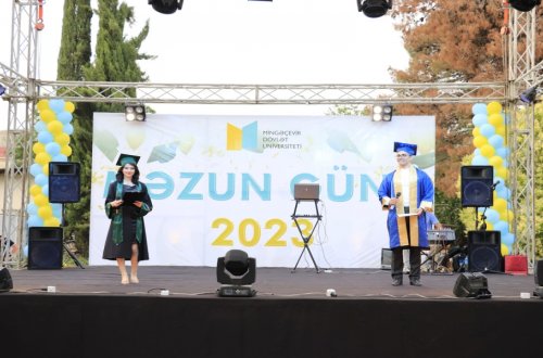 Mingəçevir Dövlət Universitetində Məzun Günü keçirilib