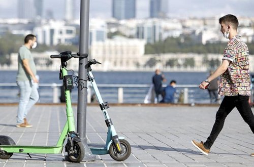 Milli Park ərazisində skuterlər üçün maksimal sürət həddi 17 km/saat müəyyənləşib