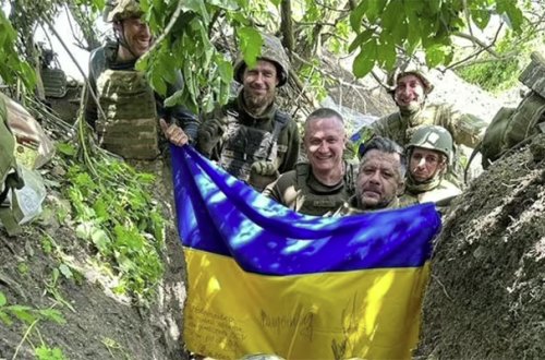 Ukraynalı hərbçilər Novodarovka kəndini azad edib