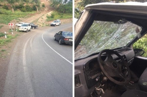Ermənistanda yol qəzası olub, 2 hərbçi ölüb