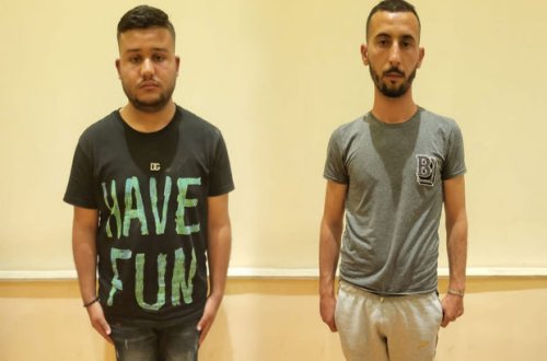 Azərbaycan sərhədini qanunsuz keçmək istəyən şəxslər saxlanılıblar - FOTO