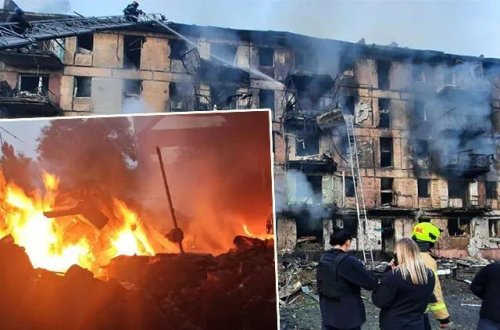 Rusiya Zelenskinin məmləkətini vurub: 3 ÖLÜ, 25 YARALI