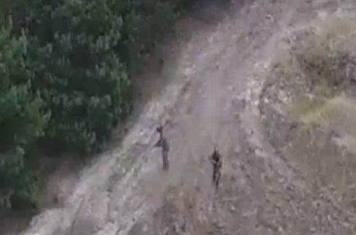 Rus əsgərlərinin vurulma anı - ŞOK GÖRÜNTÜLƏR - VİDEO