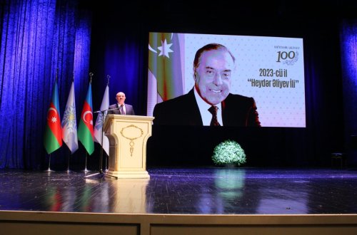 Heydər Əliyevin anadan olmasının 100-cü ildönümünə həsr edilmiş tədbir keçirilib