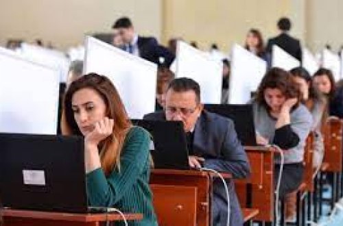 Sabah 28 min müəllim sertifikasiya imtahanı verəcək