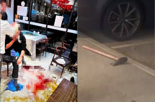 Yeni Zelandiyada restoranda dəhşət: Kişi balta ilə müştərilərə hücum etdi - FOTO/VİDEO