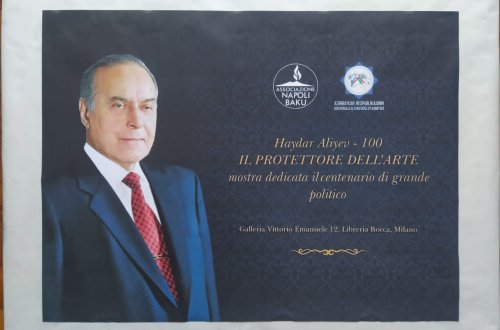 Milanda Heydər Əliyevin 100 illiyi münasibətilə “Sənətin hamisi” adlı sərgi təşkil edilib