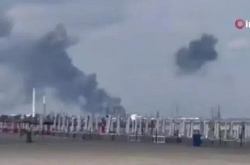 Rumıniyanın ən böyük neft emalı zavodunda yanğın olub