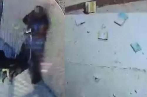 Fələstin Xarici İşlər Nazirliyi Urifdə məscidə hücumun görüntülərini paylaşıb