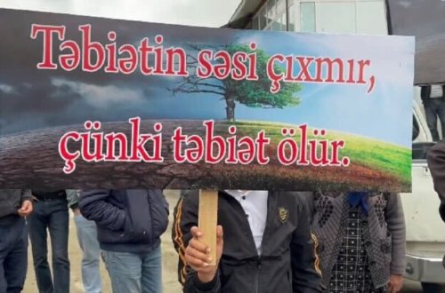 Söyüdlüdəki aksiyanın plakatlarını çap edən şəxs həbs edilib - ÖZƏL