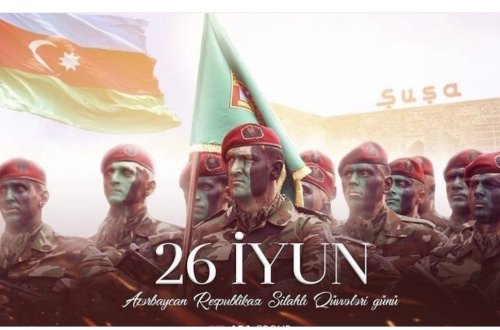 Qüdrətli ordumuz bizim müzəffər və yenilməz xalq olduğumuzu nümayiş etdirib - MÜNASİBƏT