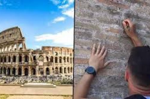İtaliyada Kolizeyə ad yazan turistlər axtarılır