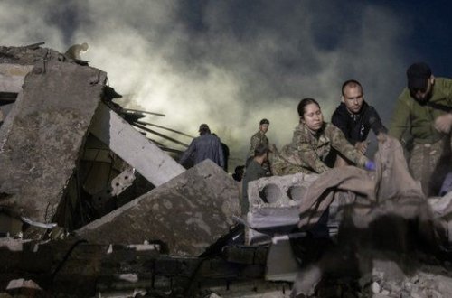 Rusiya qüvvələri Ukraynanın Kramatorsk şəhərini vurub