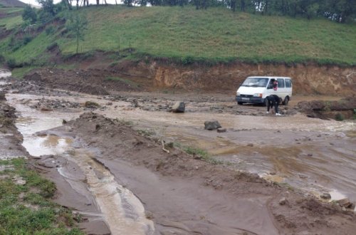 Azərbaycanda 23 yaşlı gənci sel apardı - FOTO