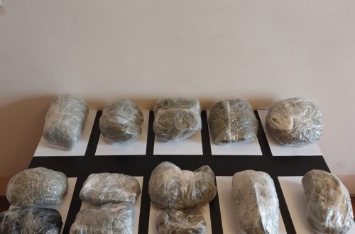 İrandan Azərbaycana 21 kiloqram narkotik keçirilməsinin qarşısı alınıb