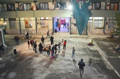 Yunanıstanın Kandil bölgəsindəki Lavrion düşərgəsi boşaldılıb