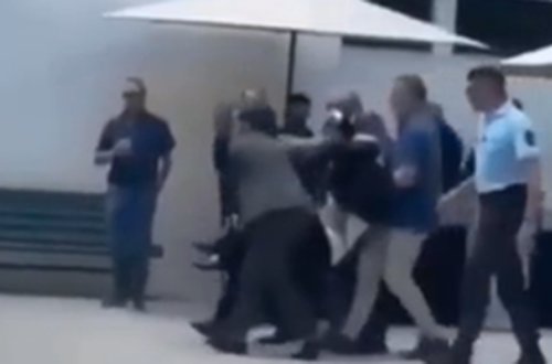 Prezident tədbir zamanı huşunu itirdi - VİDEO