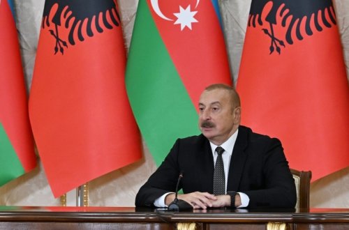 Prezident Azərbaycanın olmadığı təşkilatlarda ölkəmizi dəstəklədiyinə görə Albaniyaya minnətdarlıq edib