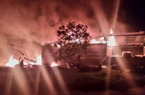 Rusiya Krivoy Roqa dronlarla hücum edib