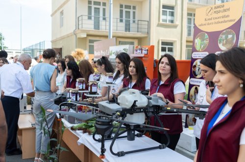 Bərdə Peşə Liseyində Aqrar İnnovasiyalar Festivalı keçirilib