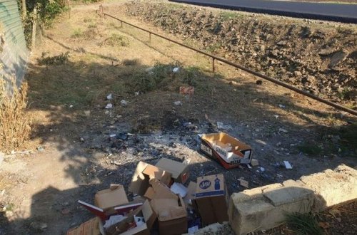 Masallıda ətraf mühiti məişət tullantıları ilə zibilləyən şəxslər barəsində tədbirlər görülüb - FOTO