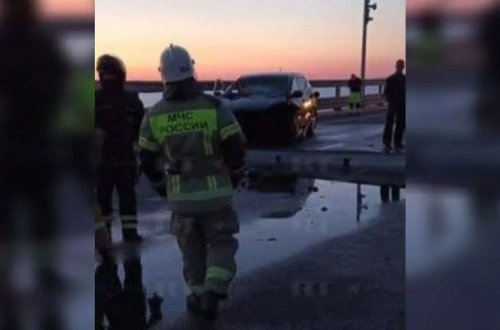 Krım körpüsündə partlayış, ölənlər var