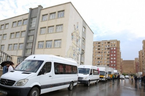 Bu gün daha bir neçə ailə Laçın şəhərinə yola salınıb