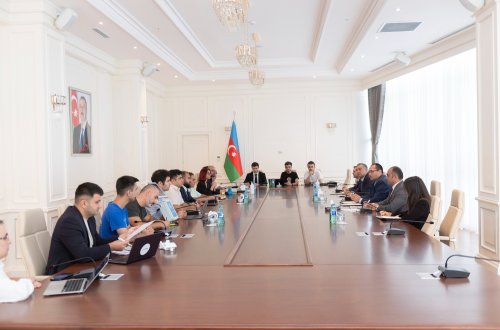 Kənd Təsərrüfatı Nazirliyində aqrar sahədə ixtisaslaşmış startapçılarla görüş keçirilib