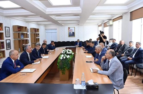Azərişıq” ASC Şamaxıda sahibkarlarla görüş keçirib