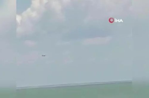 Rusiyaya məxsus döyüş təyyarəsi dənizə düşüb