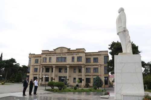 Baş prokuror Biləsuvar rayonunda vətəndaşları qəbul edib