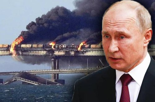 Putindən Krim körpüsünün vurulmasına sərt reaksiya: 