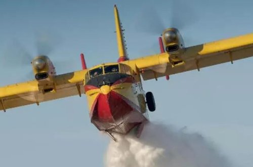 Meşə yanğınları ilə mübarizə aparan Yunanıstana Avropadan təyyarə dəstəyi göndərilib