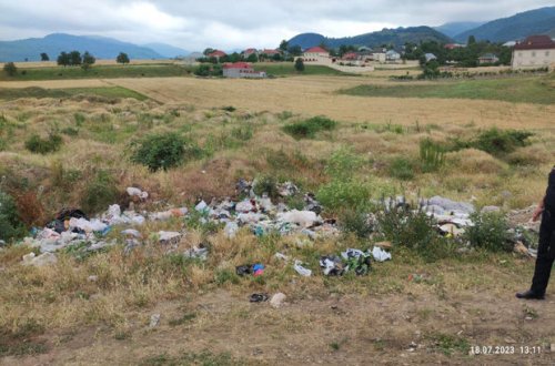 Göygöldə ətrafı zibilləyən restoran sahibləri CƏZALANDIRILDILAR - FOTO