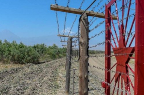 Ermənistanın Türkiyə ilə sərhəddə yerləşən keçid məntəqəsində işlər başa çatır